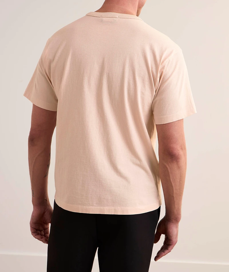 Embroidered Logo Crewneck T-Shirt