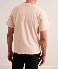 Embroidered Logo Crewneck T-Shirt