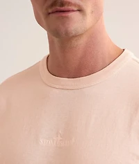 Embroidered Logo Crewneck T-Shirt