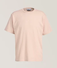 Embroidered Logo Crewneck T-Shirt