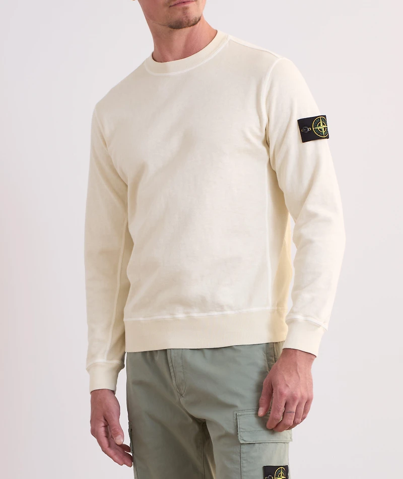 Cotton Garment Dyed Sweatshirt