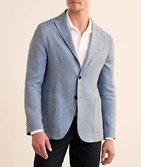 Herringbone Linen Sport Jacket
