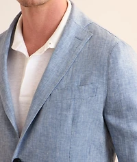 Herringbone Linen Sport Jacket