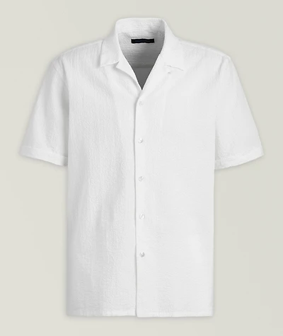 Seersucker Camp Shirt