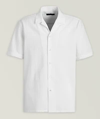 Seersucker Camp Shirt