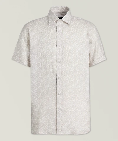 Printed Linen Shirt