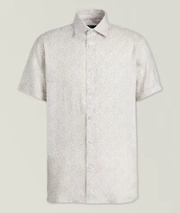 Printed Linen Shirt