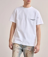 Textured Logo Cotton T-Shirt