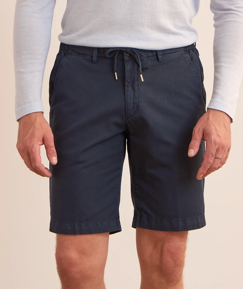 Malibu Cotton-Blend Drawstring Shorts