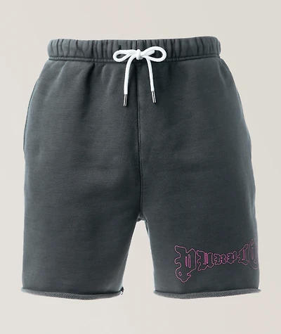 Washed Arched Gothic Sweatshorts
