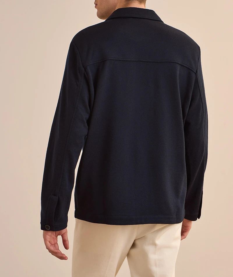 Virgin Wool Overshirt