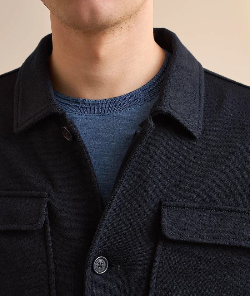Virgin Wool Overshirt