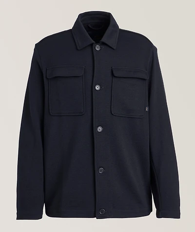 Virgin Wool Overshirt
