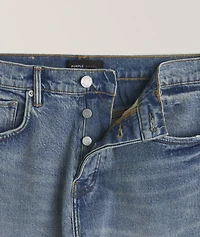 P005 Slim-Fit Paint Splatter Jeans
