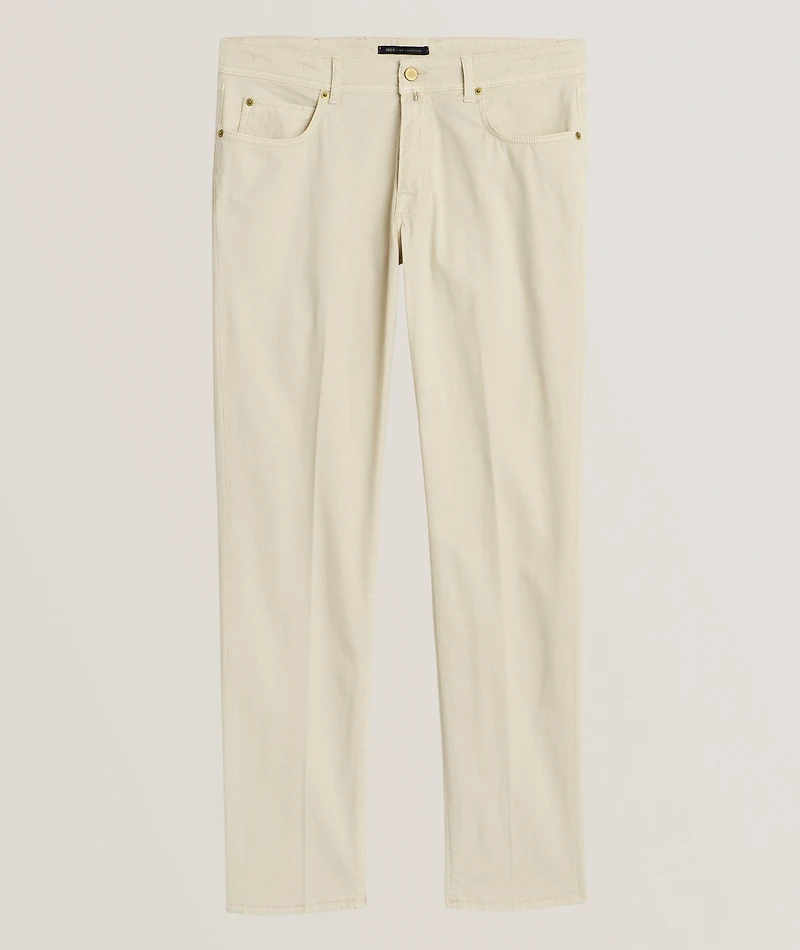 Steve Stretch-Cotton Five Pocket Pants
