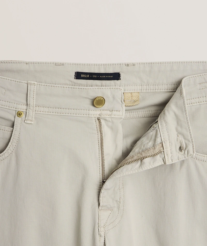 Steve Stretch-Cotton Five-Pocket Pants