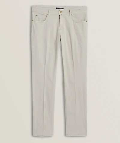 Steve Stretch-Cotton Five-Pocket Pants