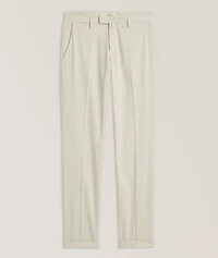 Slim-Fit Stretch-Cotton Chinos