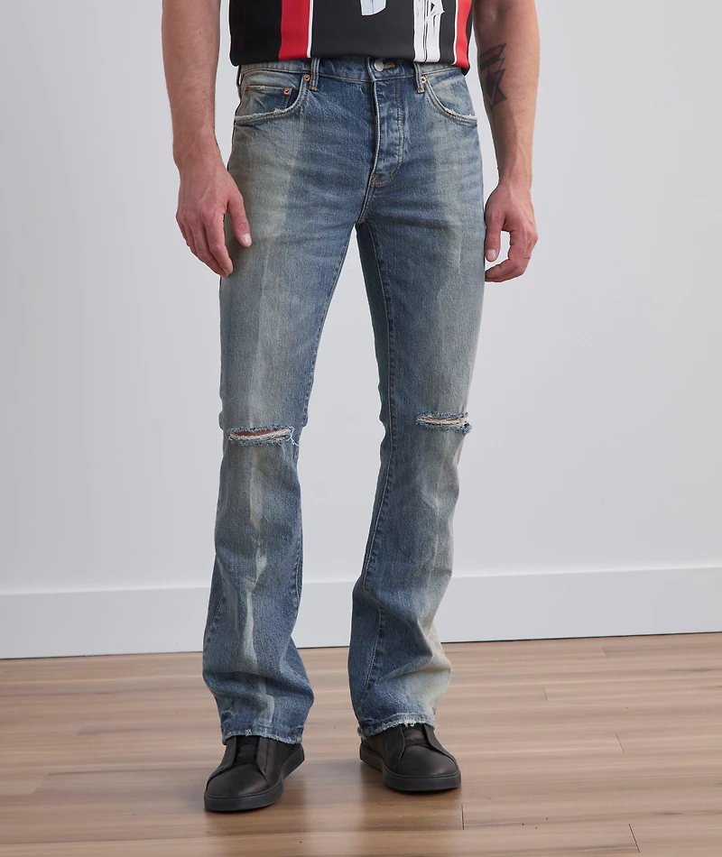 P004 Gaia Blowout Flare Jeans