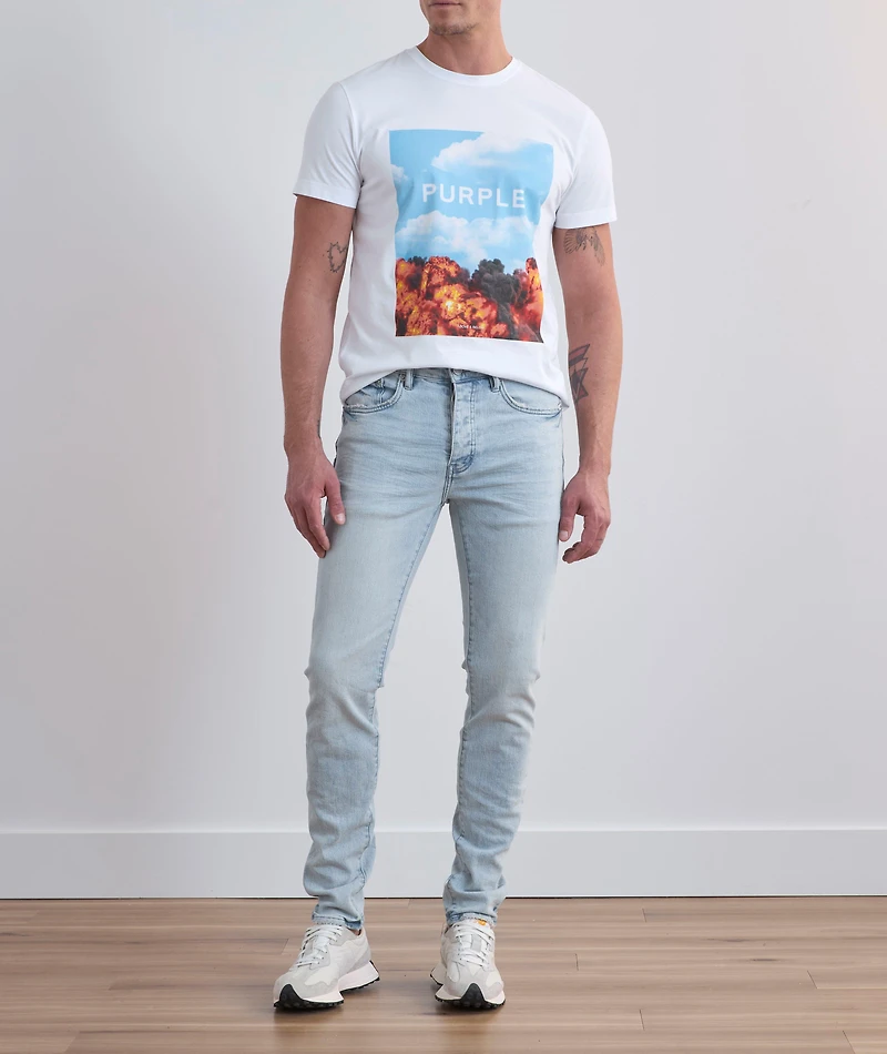 Above & Below Graphic Print T-Shirt