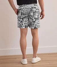 Tabloid Newspaper Swim Shorts