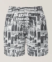 Tabloid Newspaper Swim Shorts