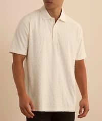 Terry Jacquard Polo