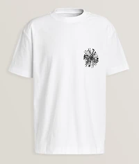 Shattered Textured Cotton T-Shirt