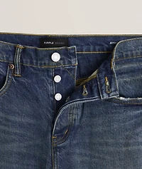 P001 Skinny Cracked Bronze Jeans