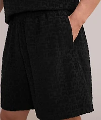 Terry Jacquard Shorts