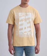 Newsprint Graphic Print T-Shirt
