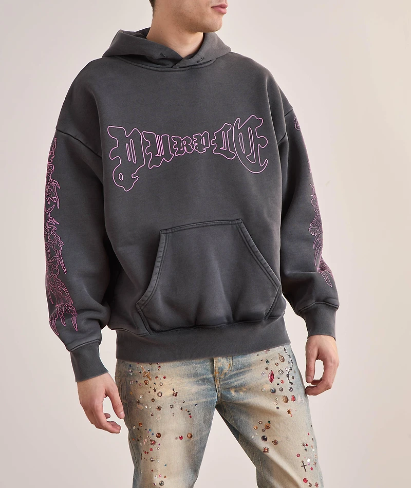 Arched Gothic Hooded Sweater