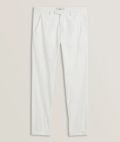 Slim-Fit Stretch-Cotton Chinos