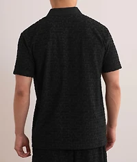 Terry Jacquard Polo