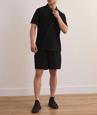 Terry Jacquard Polo