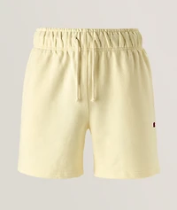 Embroidered Logo French Terry Shorts