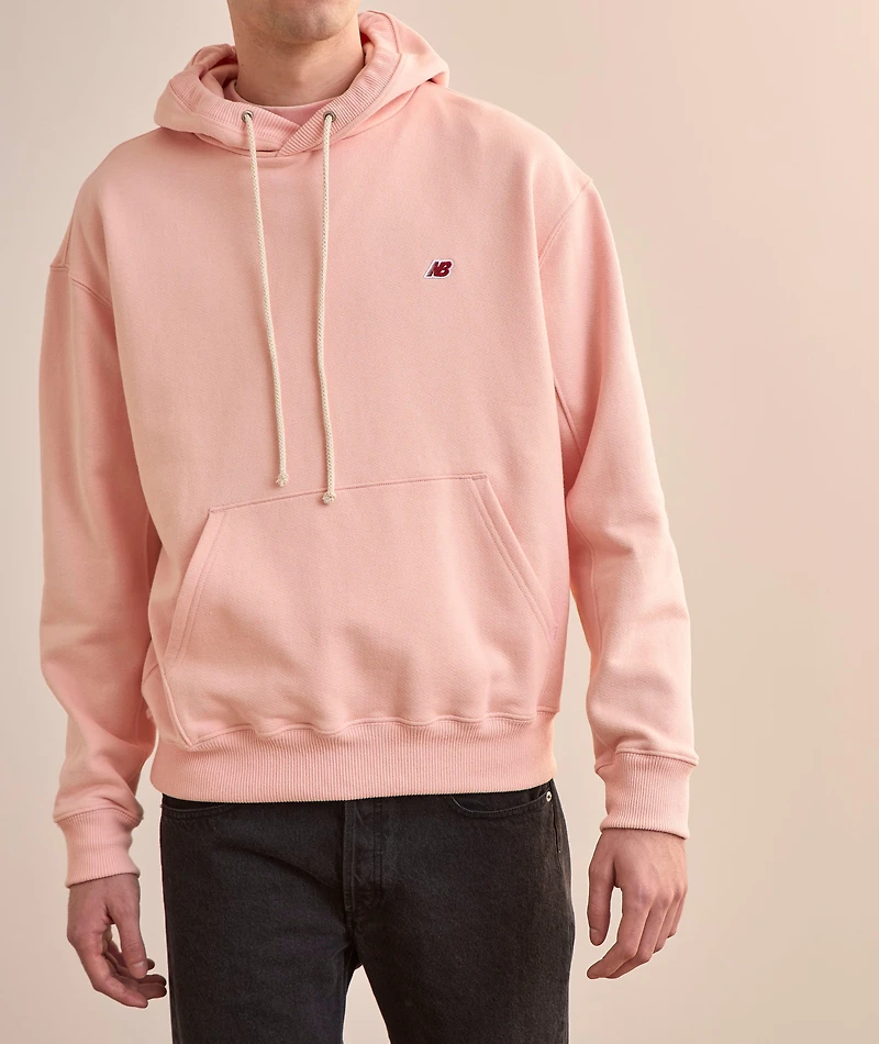 Embroidered Logo Cotton Hooded Sweater