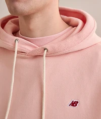 Embroidered Logo Cotton Hooded Sweater