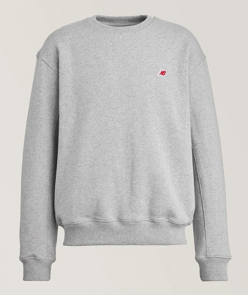 Embroidered Logo French Terry Sweatshirt