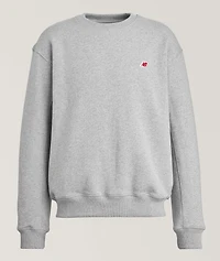 Embroidered Logo French Terry Sweatshirt