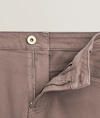 Stretch-Cotton Five-Pocket Pants