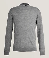 Wool Double-Layered Crewneck Sweater