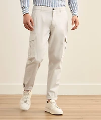 Stretch-Cotton Cargo Pants