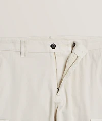 Stretch-Cotton Cargo Pants