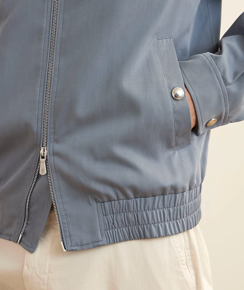 Harrington Silk Bomber Jacket
