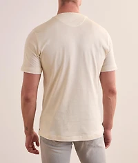 Contrast Tipped Stretch-Cotton T-Shirt