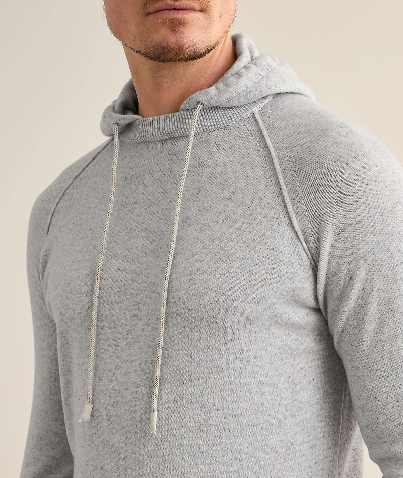 Cashmere Insert Hooded Sweater