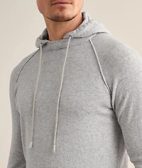 Cashmere Insert Hooded Sweater