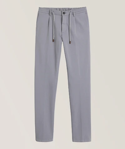 Stretch-Cotton Jogger Pants