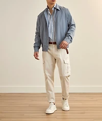 Striped Cotton-Linen Shirt